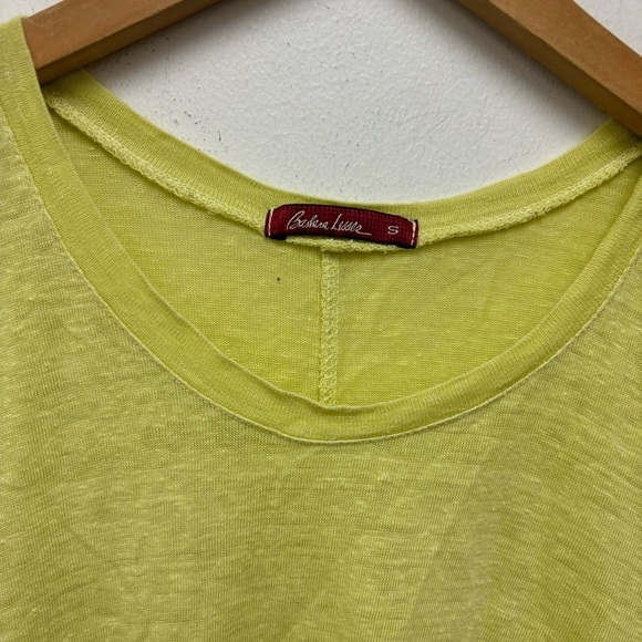 Barbara Lesser 100% Linen Top - Picture 4 of 10